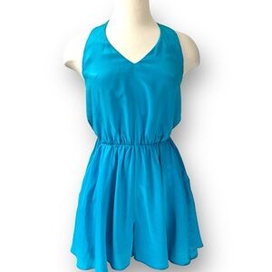 NWT Lavender Brown Blue Shorts Halter-top Jumper